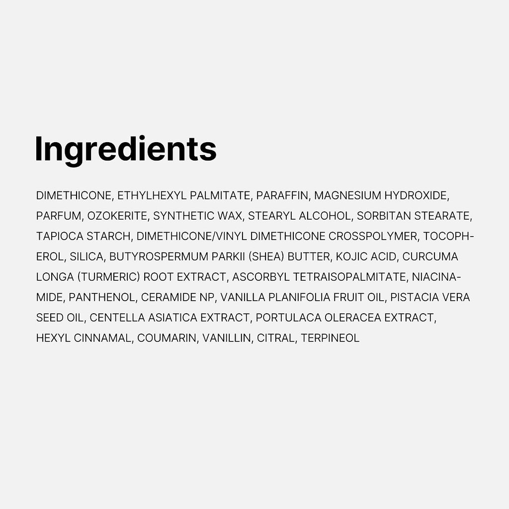 Medicube Vanilla & Pistachio Deodorant — 24-Hour Odour Control, Aluminium-Free (83 g)